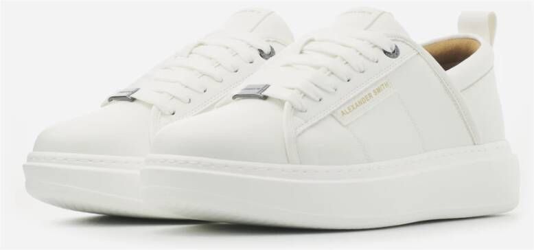 Alexander Smith Eco Wembley Total White Sneakers White Heren