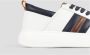 Alexander Smith Eco Wembley Wit Blauw Cognac Sneakers White Heren - Thumbnail 2