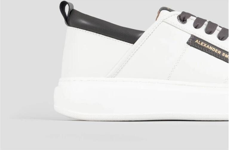 Alexander Smith Eco Wembley Wit Grijs Sneakers White Heren