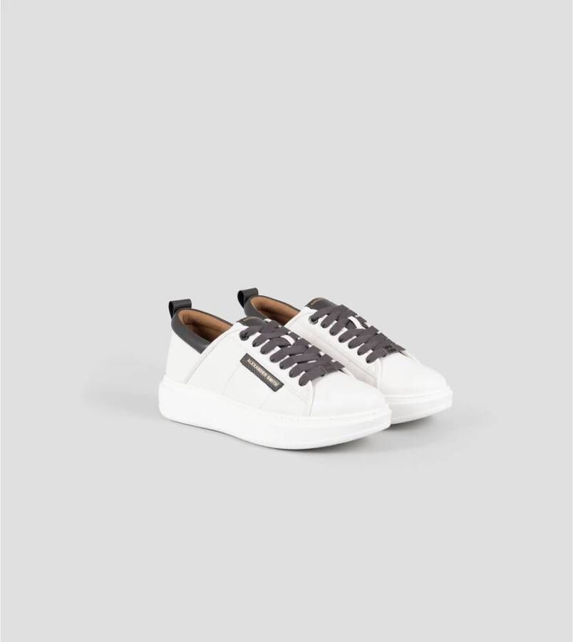 Alexander Smith Eco Wembley Wit Grijs Sneakers White Heren