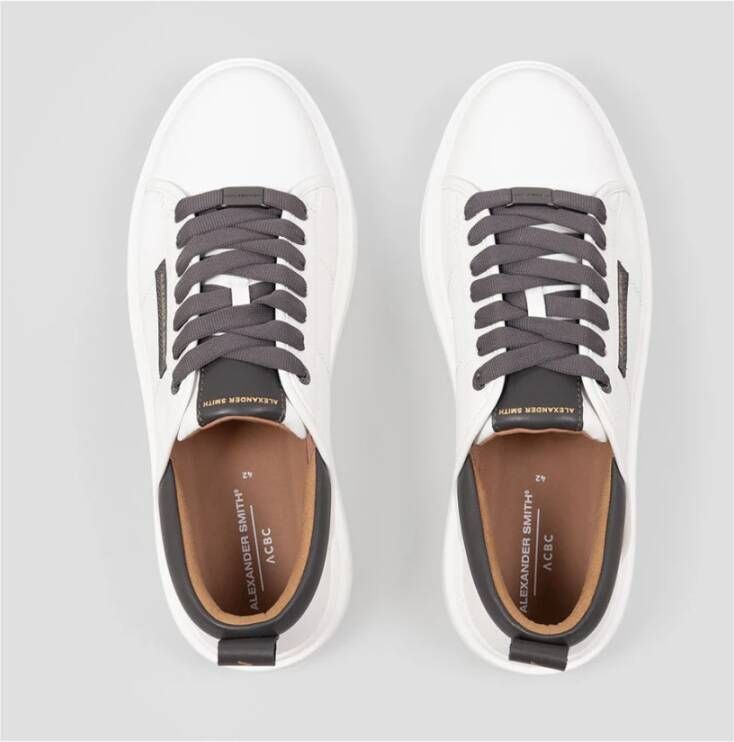 Alexander Smith Eco Wembley Wit Grijs Sneakers White Heren