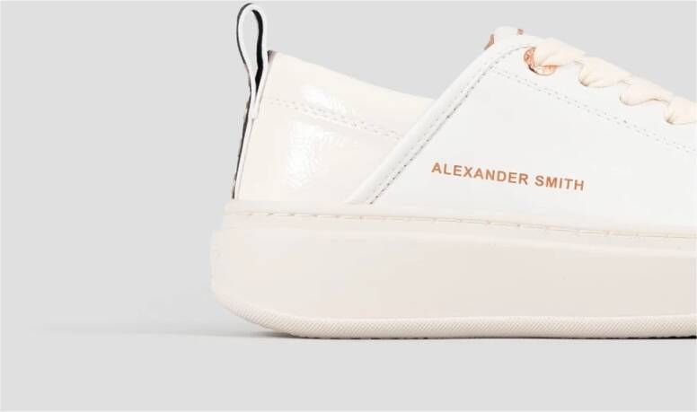 Alexander Smith Eco Wembley Witte Room Sneakers White Dames