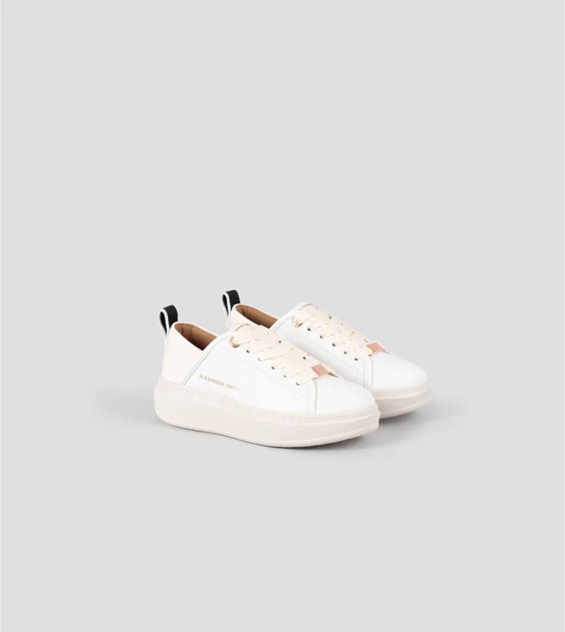 Alexander Smith Eco Wembley Witte Room Sneakers White Dames