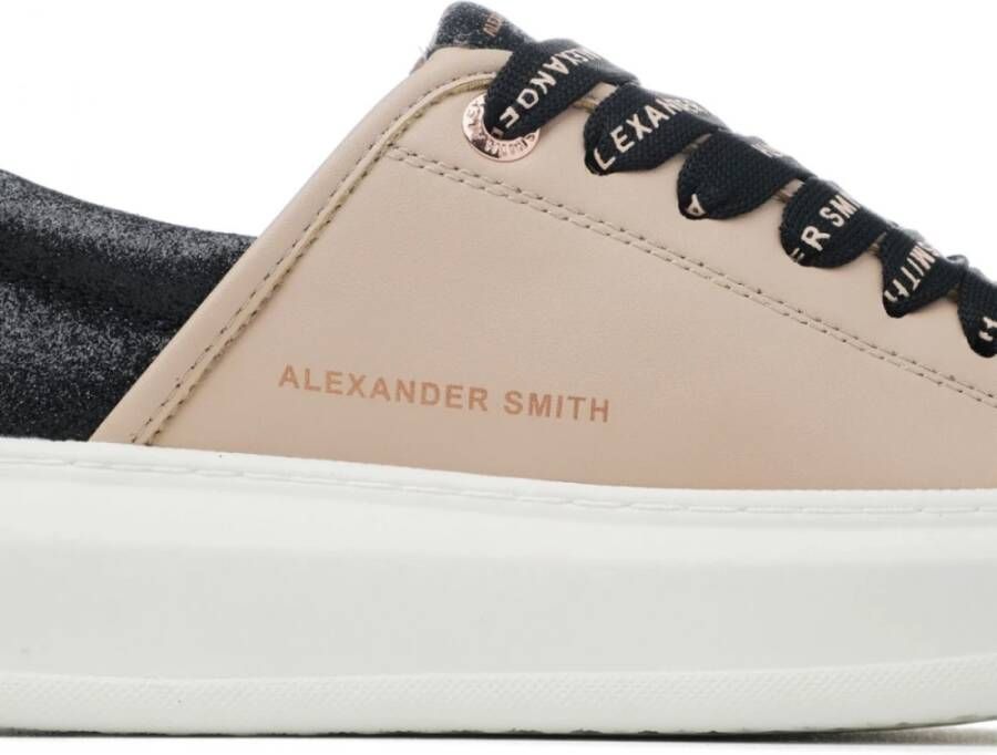 Alexander Smith Eco Wembley Woman Nude Black Sneaker Zwart Dames