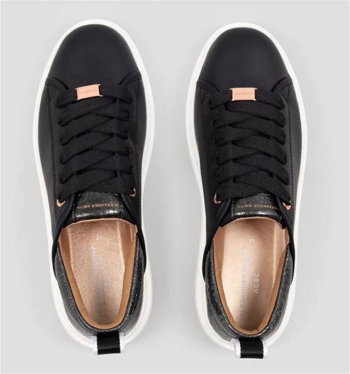 Alexander Smith Eco Wembley Zwarte Sneakers Black Dames