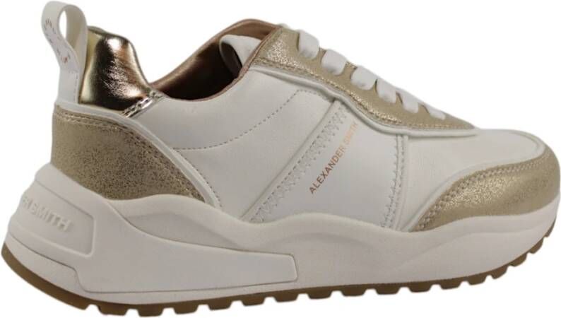 Alexander Smith Elegante White Gold Dover Schoenen White Dames