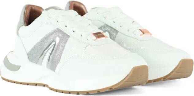 Alexander Smith Glitter Sneakers met Eco-Leren Inzetstukken Multicolor Dames