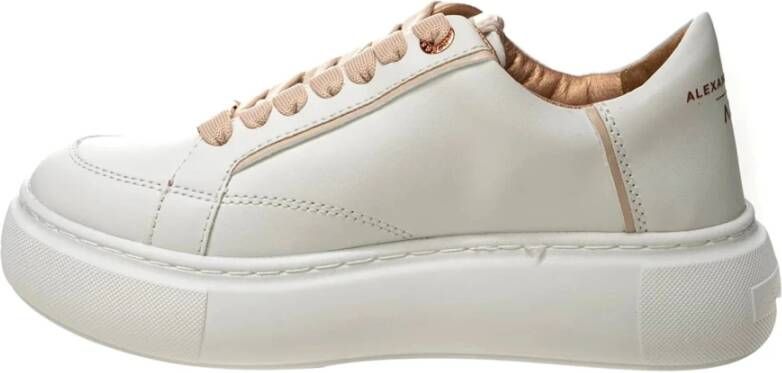 Alexander Smith Greenwich Lijn Leren Sneakers White Dames