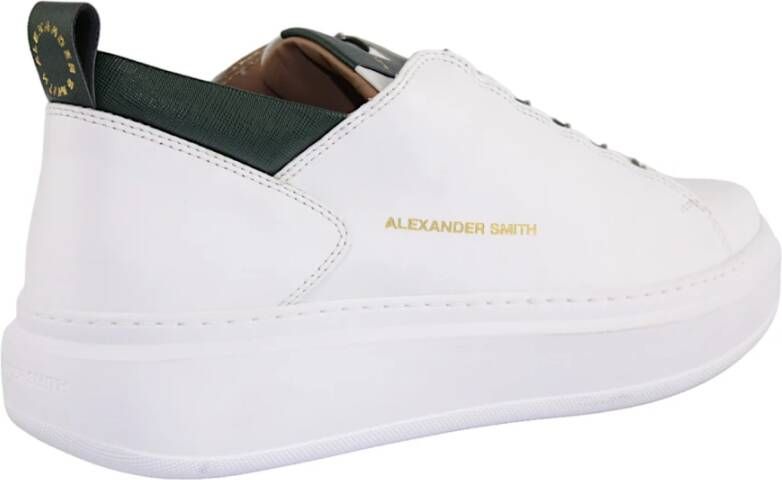 Alexander Smith Groen en wit White Heren