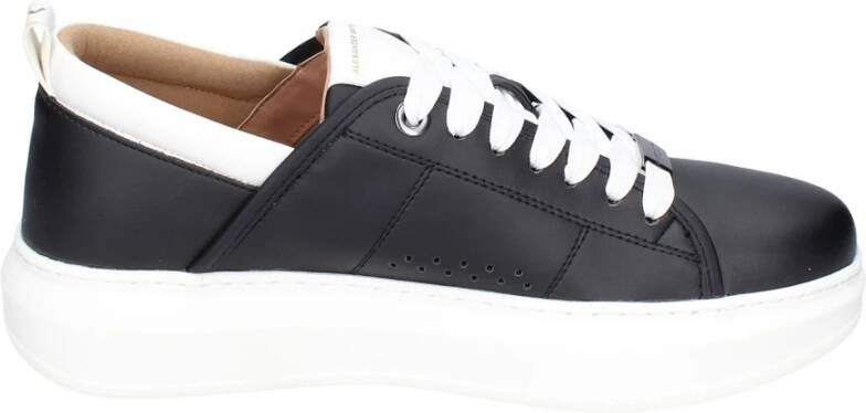 Alexander Smith Heren Synthetisch Leren Sneakers Black Heren