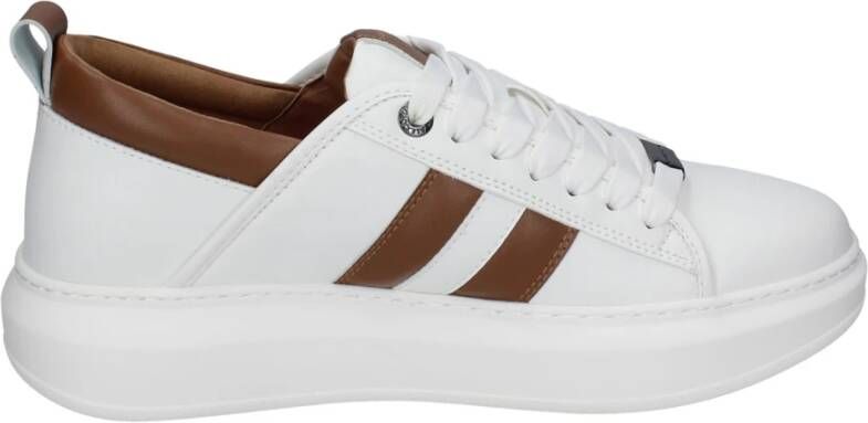 Alexander Smith Heren Synthetisch Leren Sneakers White Heren