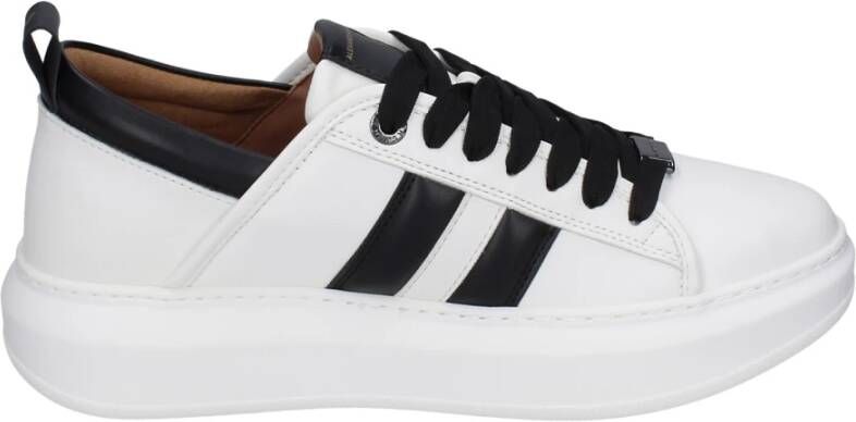 Alexander Smith Heren Synthetisch Leren Sneakers White Heren