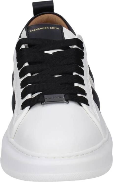 Alexander Smith Heren Synthetisch Leren Sneakers White Heren