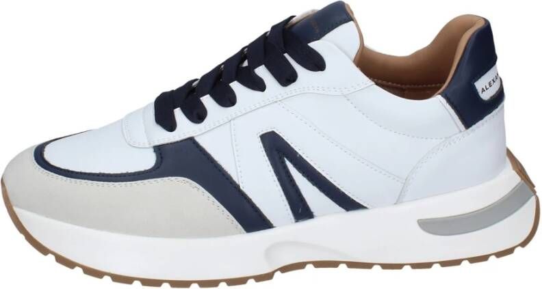 Alexander Smith Heren Synthetisch Leren Sneakers White Heren