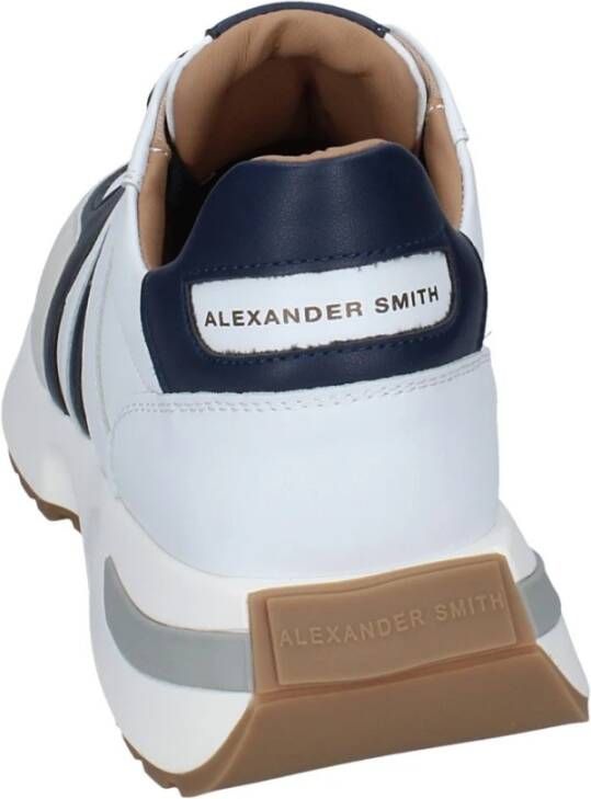 Alexander Smith Heren Synthetisch Leren Sneakers White Heren