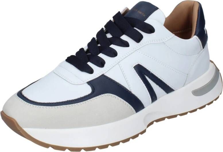 Alexander Smith Heren Synthetisch Leren Sneakers White Heren