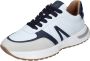 Alexander Smith Heren Synthetisch Leren Sneakers White Heren - Thumbnail 5