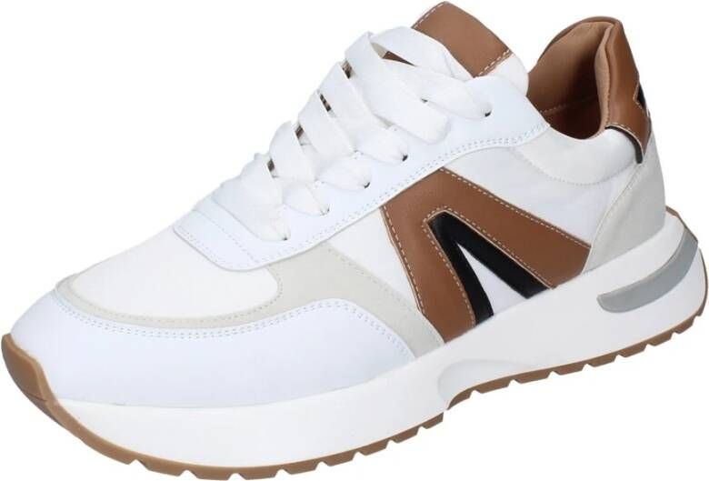 Alexander Smith Heren Textiel Sneakers White Heren