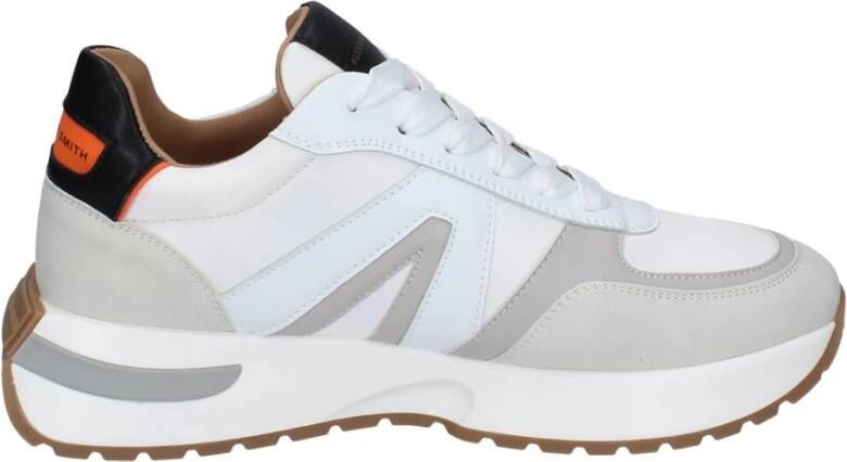 Alexander Smith Heren Textiel Sneakers White Heren