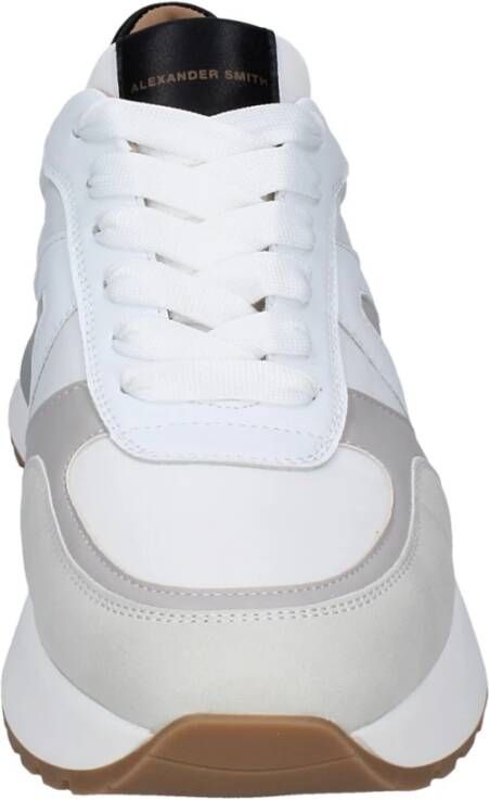 Alexander Smith Heren Textiel Sneakers White Heren