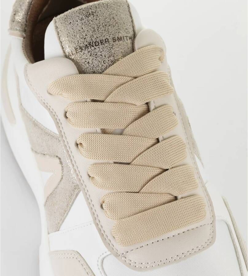 Alexander Smith Ivory Beige Runner Sneakers Beige Dames