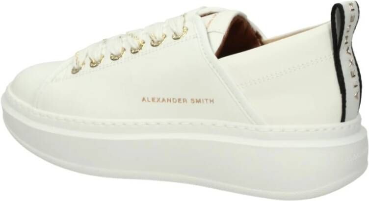 Alexander Smith Lage Sneakers White Dames