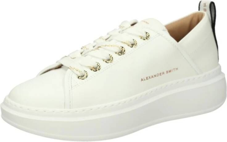 Alexander Smith Lage Sneakers White Dames