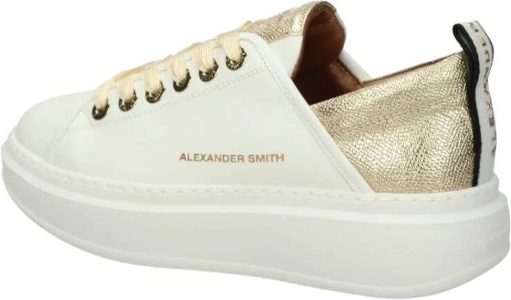 Alexander Smith Lage Sneakers White Dames