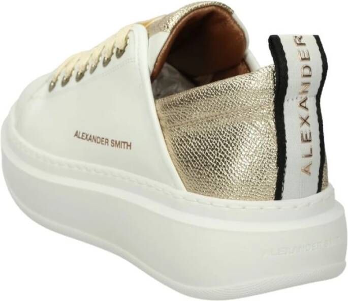 Alexander Smith Lage Sneakers White Dames