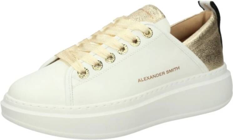 Alexander Smith Lage Sneakers White Dames