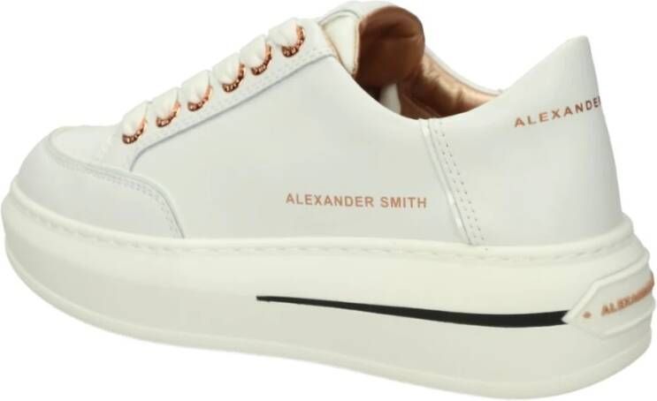 Alexander Smith Lage Sneakers White Dames