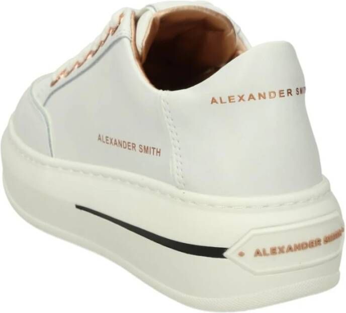 Alexander Smith Lage Sneakers White Dames