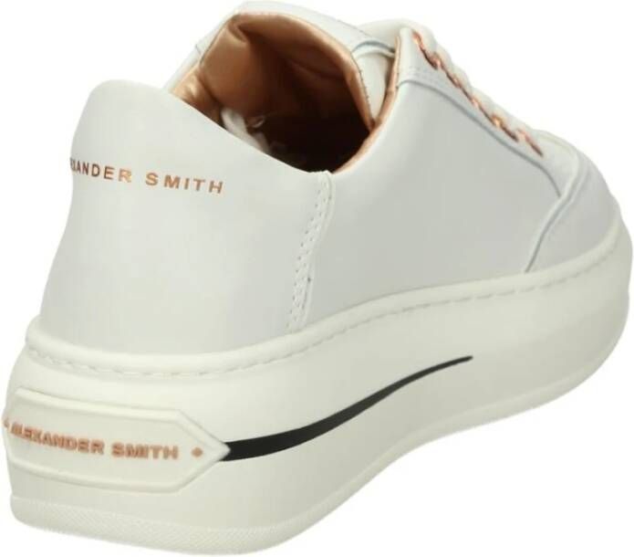 Alexander Smith Lage Sneakers White Dames