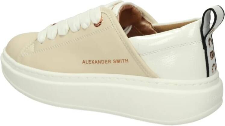 Alexander Smith Lage Sneakers White Dames