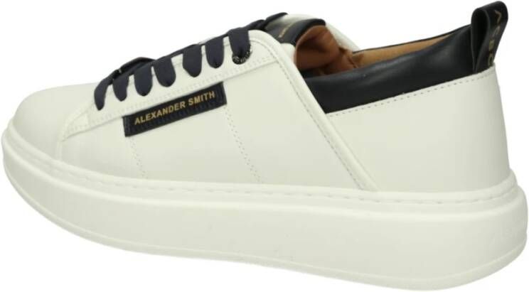 Alexander Smith Lage Sneakers White Heren