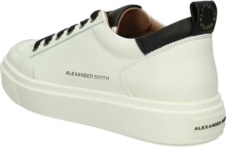 Alexander Smith Lage Sneakers White Heren