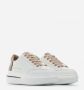 Alexander Smith Lancaster Gate Wit en Camel Leren Sneakers White Dames - Thumbnail 2