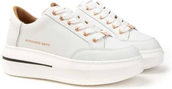 Alexander Smith Lancaster Gate Witte Sneaker Vrouw White Dames