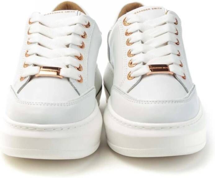 Alexander Smith Lancaster Gate Witte Sneaker Vrouw White Dames