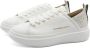 Alexander Smith Lancaster Witte Sneakers met Zilveren Details White Dames - Thumbnail 7