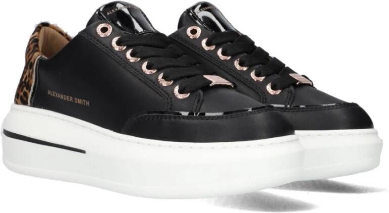 Alexander Smith Lancaster Woman Lage Sneakers Black Dames