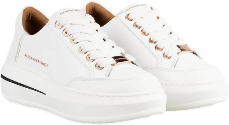 Alexander Smith Lancaster Woman Sneakers Wit White Dames