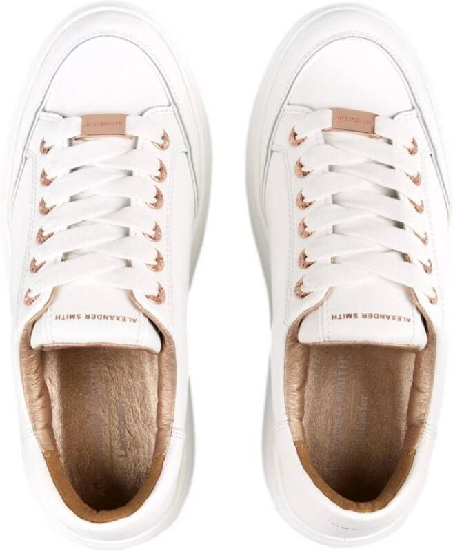 Alexander Smith Lancaster Woman Sneakers Wit White Dames