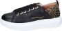 Alexander Smith Leren Dames Sneakers Stijlvolle Schoenen Black Dames - Thumbnail 2