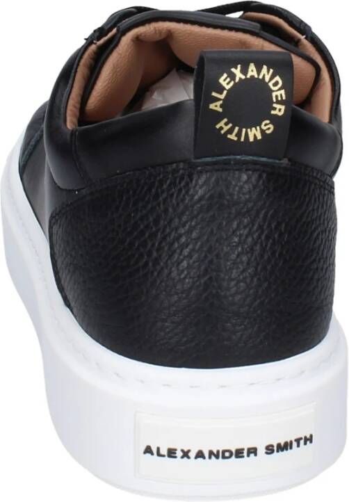 Alexander Smith Leren Heren Sneakers Black Heren