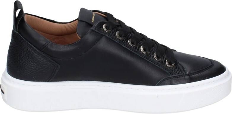 Alexander Smith Leren Heren Sneakers Black Heren