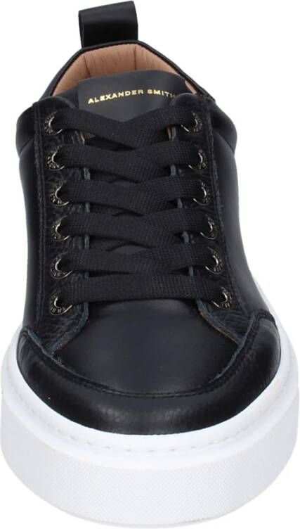 Alexander Smith Leren Heren Sneakers Black Heren