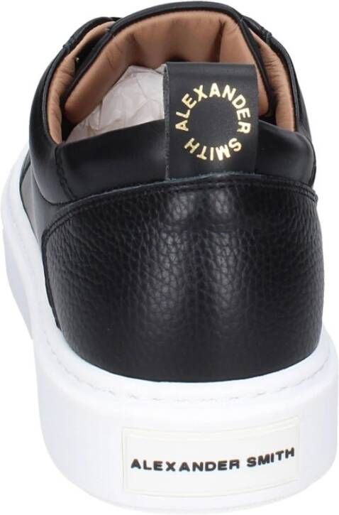 Alexander Smith Leren Heren Sneakers Stijlvolle Schoenen Black Heren