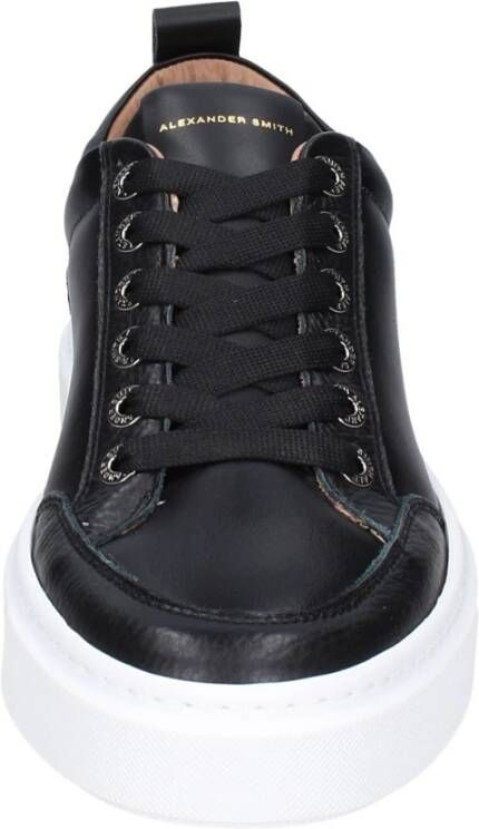 Alexander Smith Leren Heren Sneakers Stijlvolle Schoenen Black Heren