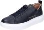 Alexander Smith Leren Heren Sneakers Stijlvolle Schoenen Blue Heren - Thumbnail 5